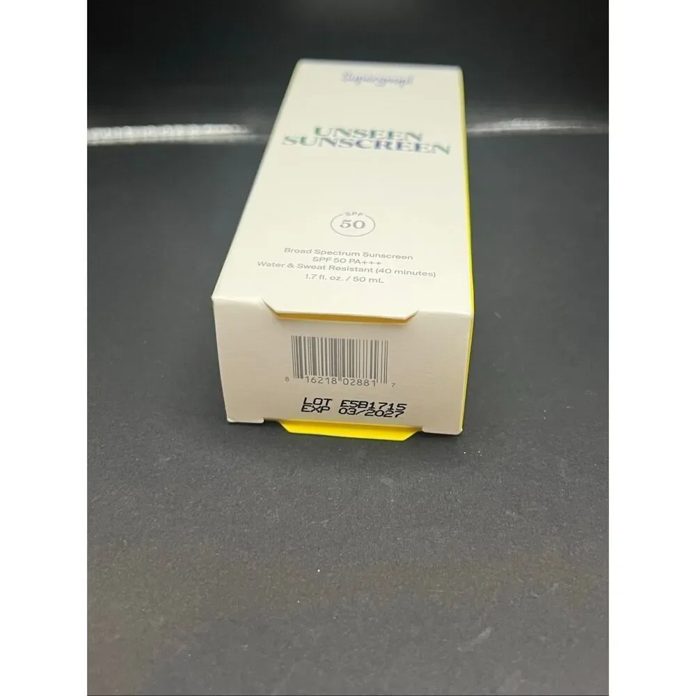 NIB! Supergoop! Unseen Sunscreen SPF 50 1.7 fl oz / 50ml